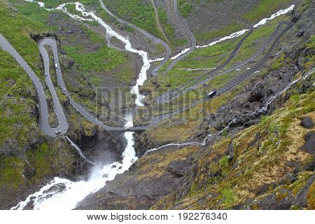 Natural landscape of Norway Scandinavia Northern Europe