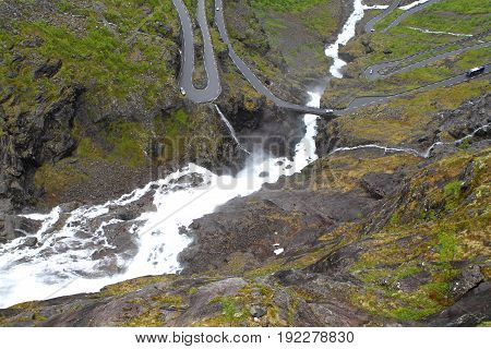 Natural landscape of Norway Scandinavia Northern Europe