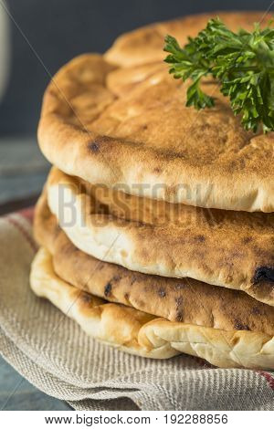 Homemade Organic White Pita Bread