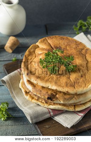 Homemade Organic White Pita Bread