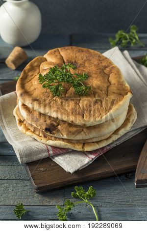 Homemade Organic White Pita Bread