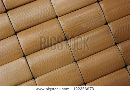 Background of wooden rectangular boards at different angles