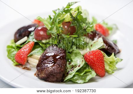 Warm Salad With Chicken Liver
