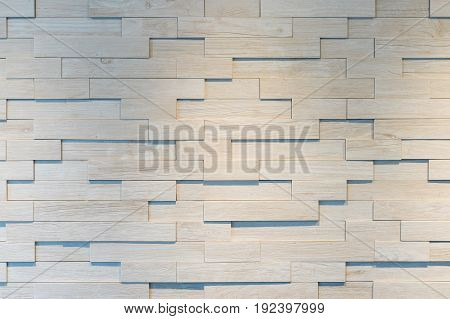 Modern Abstract square white brick wall background.