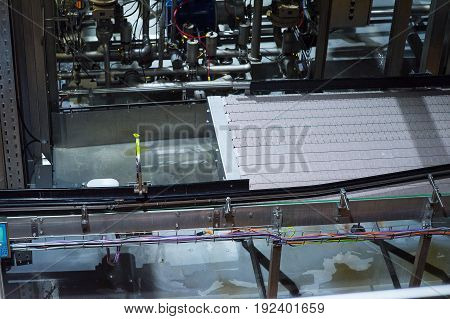 Bottle Beer Production new modern factory red color
