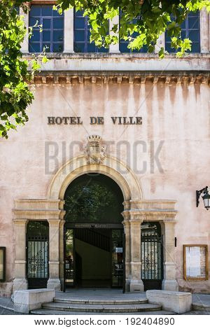 Hotel De Ville (town Hall) In Marseilles