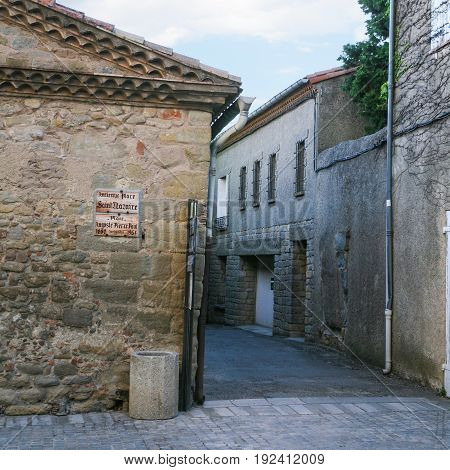 Square Place Saint Nazaire In Carcassonne City