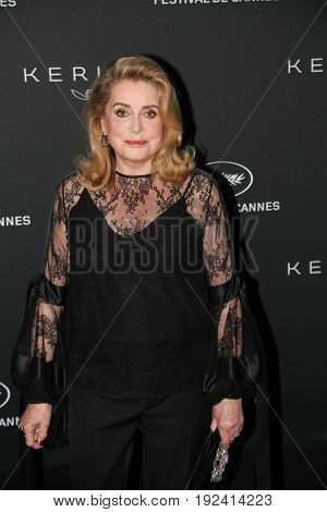 Catherine Deneuve at the Women in Motion Awards Dinner  for at the 70th Festival de Cannes.May 21, 2017 Cannes, France