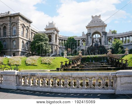 Outside View Of Palais (palace) Longchamp