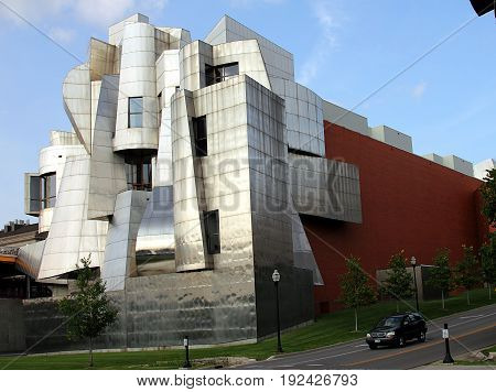 Minneapolis, Minnesota - July 8, 2015: Art Museum of University of Minnesota.