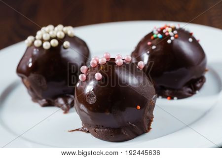 chocolate balls