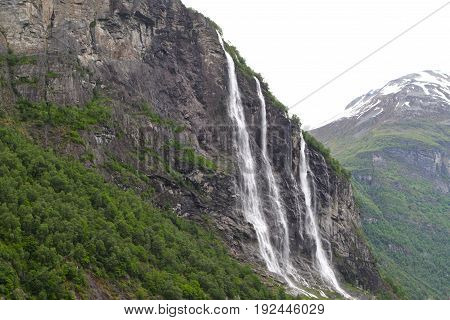 Natural landscape of Norway Scandinavia Northern Europe