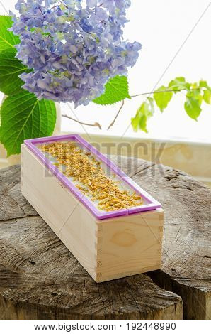Homemade Calendula Natural Herbal Soap