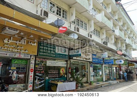 Small Street Along Sukhumvit Road, Bangkok