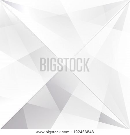 abstract geometric white and gray color with smooth lines background,vector illustration