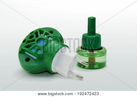 mosquito repellent, the heater and the liquid from mosquitoes