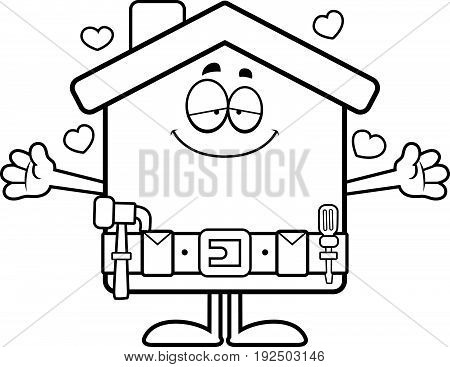 Cartoon Home Improvement Hug