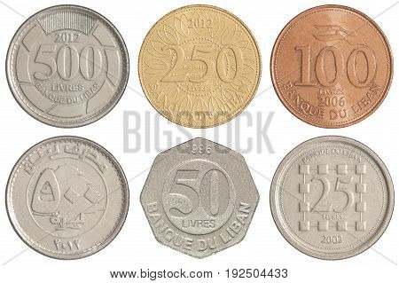 Lebanese Coins Set