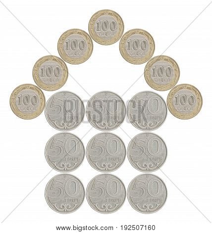 Home Made From Kazakh Coins