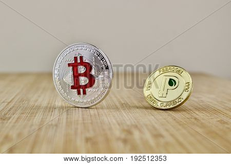 Silver Bitcoin And Gold Peercoin