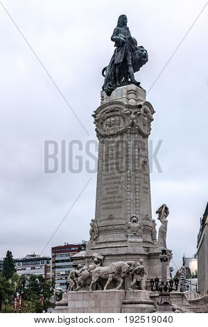 Lisbon - Marquis de Pombal Square Portugal