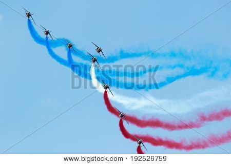Patrouille De France Airshow