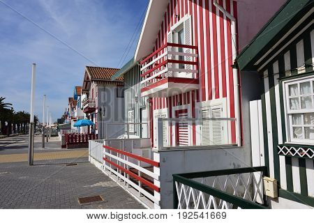 Costa Nova, Beira Litoral, Portugal, Europe