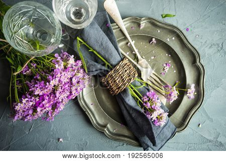 Summer Table Setting