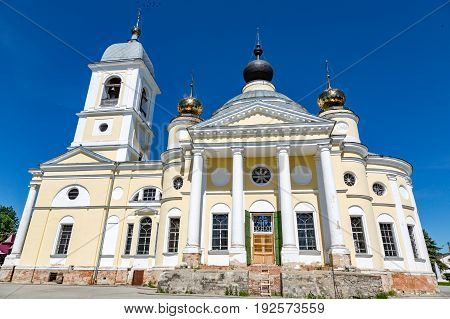 Assumption Cathedral In The Russian City Of Myshkin