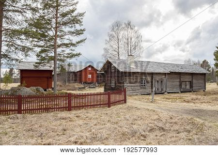 Halsingegard (Bortom aa) historic farm - Sweden Europe.