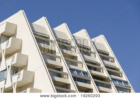 modern building pyramid