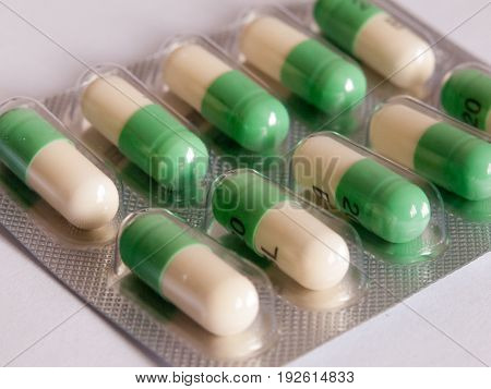 Fluoxetine, Prozac Pills In A Packet Upside Down