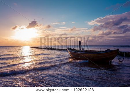 Dreamy Mood On The Beach