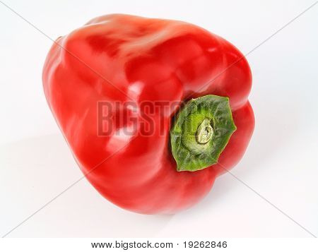 Frische Paprika, isolated on white background