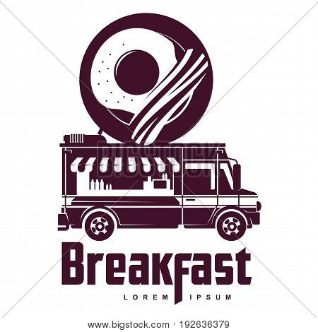 Fast Food Vector Flat Illustration
