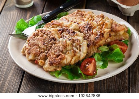 Chicken Medallion With Red Pepper Portions