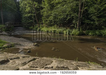 Dolsky Mill In National Park In North Bohemia