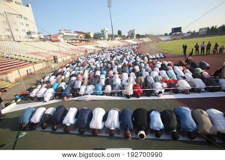 Muslims Celebrating Eid Al-fitr