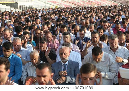 Muslims Celebrating Eid Al-fitr