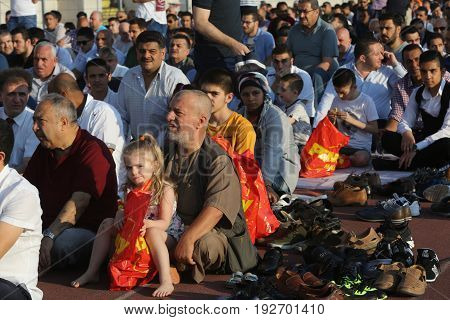 Muslims Celebrating Eid Al-fitr