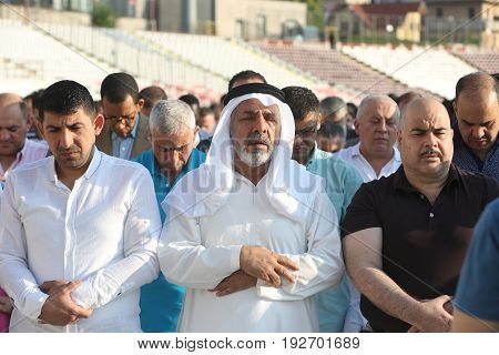 Muslims Celebrating Eid Al-fitr