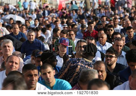 Muslims Celebrating Eid Al-fitr