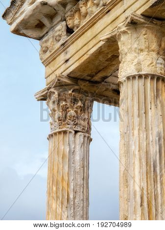 detail from Roman archaelogical site in Alanya