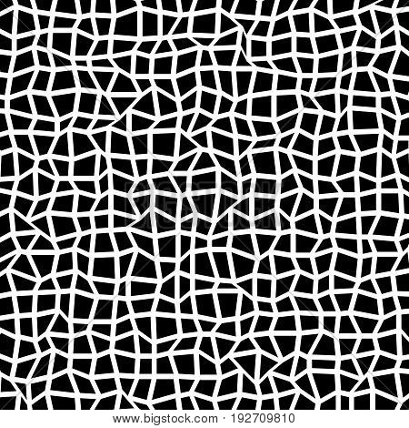 Abstract Mosaic Pattern. Pavement, Stonework Or Revetment Element With Random, Irregular Pieces. Tes