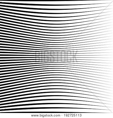 Geometric Black And White Texture. Mesh, Grid Pattern Of Lines