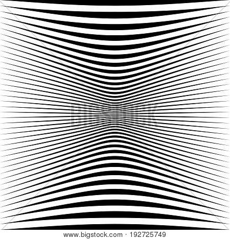 Geometric Black And White Texture. Mesh, Grid Pattern Of Lines