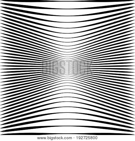Geometric Black And White Texture. Mesh, Grid Pattern Of Lines