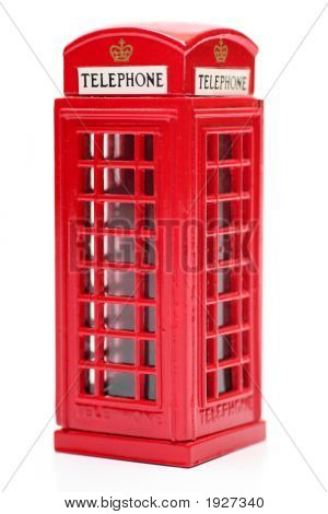 Игрушки, русский телефонной будке 