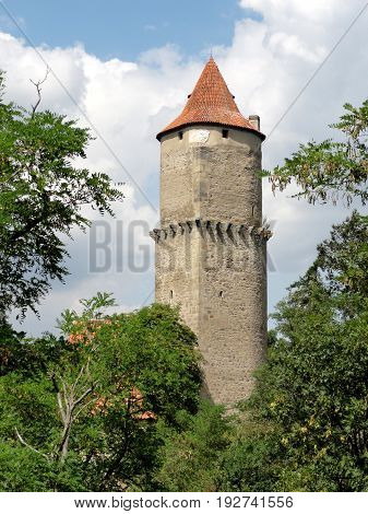 Medieval castle Zvíkov in the Czech Republic.