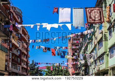 BATUMI GEORGIA-JULY 4 2015 Cityscape Batumi. Georgia country